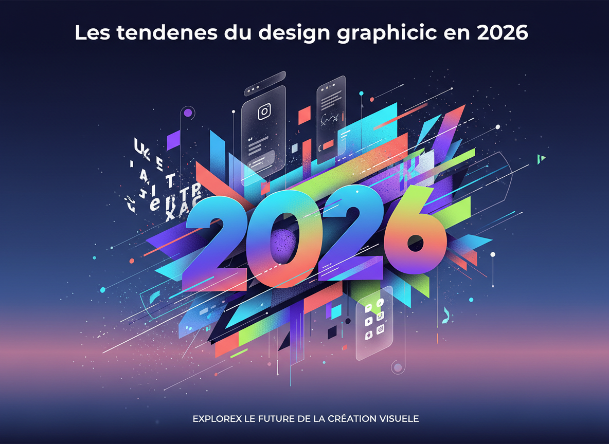 Image article Tendances du design graphique en 2026
